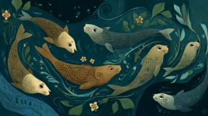 swimming in different style